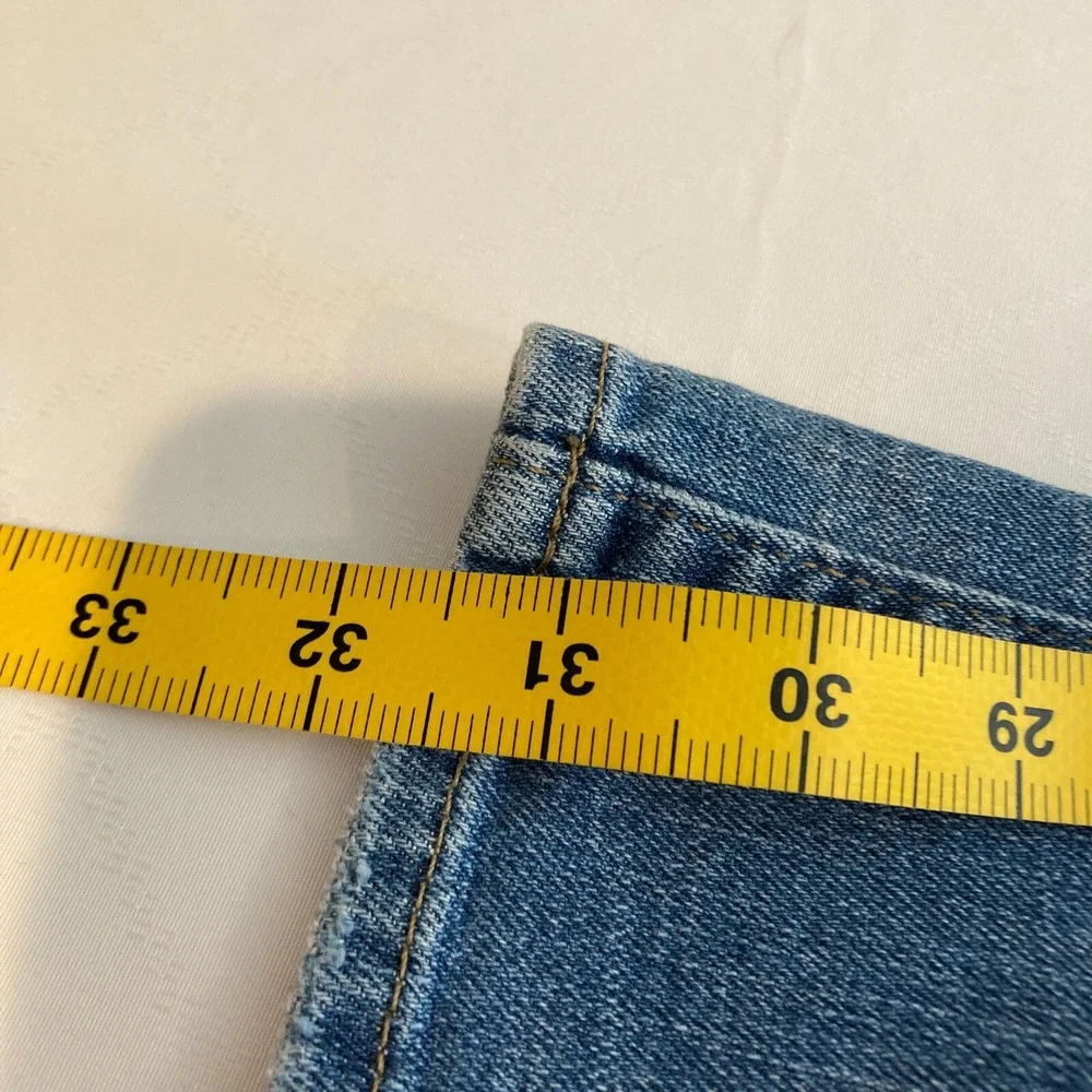 Mavi Women's Abbie Flared Bootcut Denim Jeans Sz 27/32‎ Flap Back Pocket Western